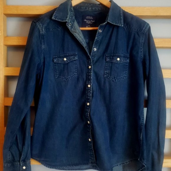 AE Jean Shirt - LRG - Long Sleeve - Picture 1 of 2